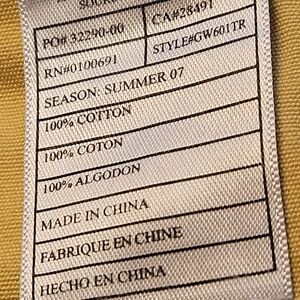 Hurley Yellow Micro Shorts